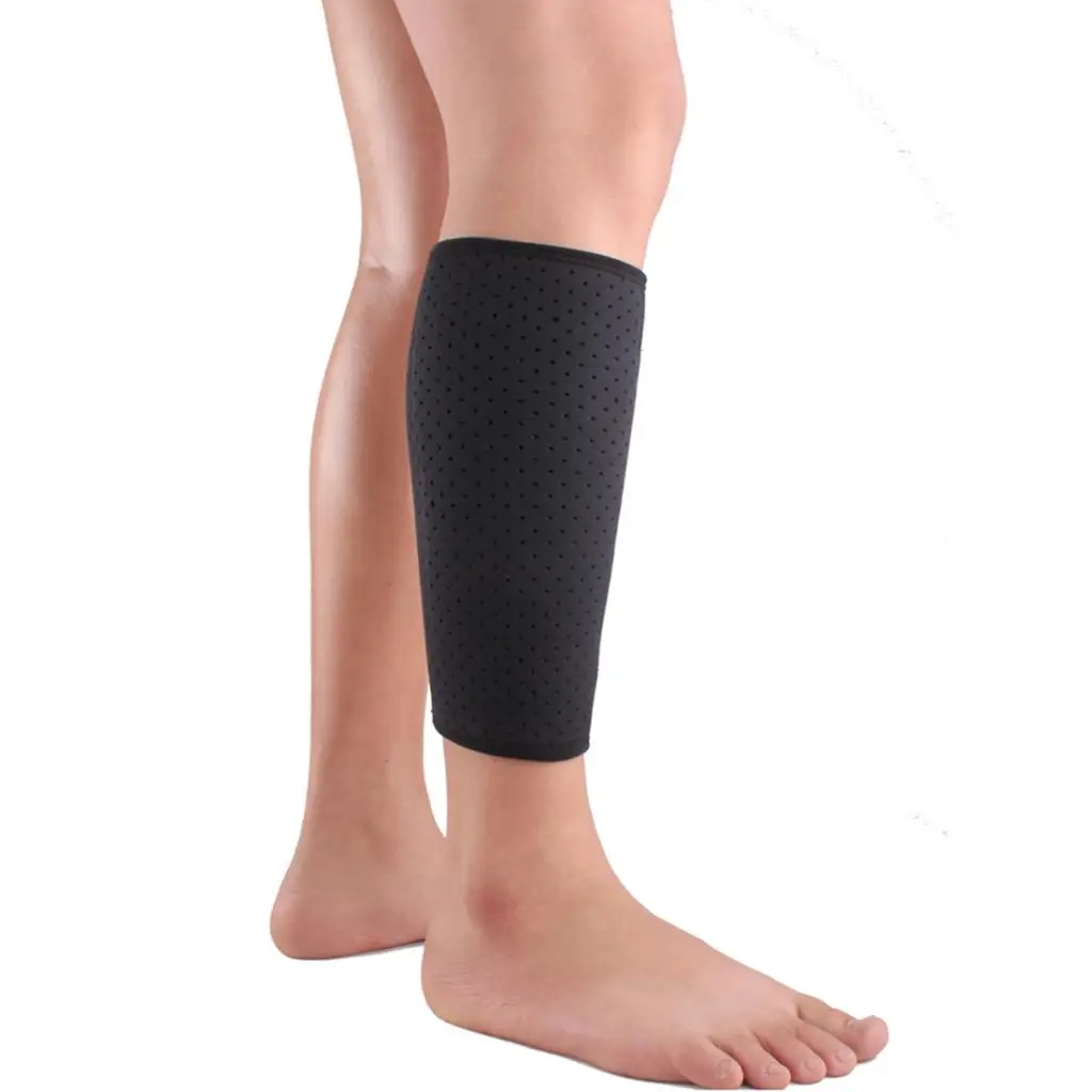 Men and Women Calf Brace Adjustable Shin Splint Support Band Leg Compression Sleeve Wrap Protector Guard