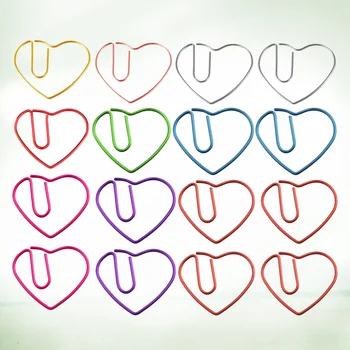 

30Pcs Clips Practical Metal Adorable Clips for Card Memo Photo Paper