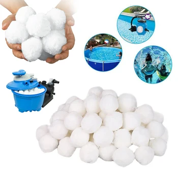 

200/500/700g Sand Filter Balls Particles Pool Swimming Nitrocellulose Kit Home Tool Swimming Pool Filter Nitrocellulose
