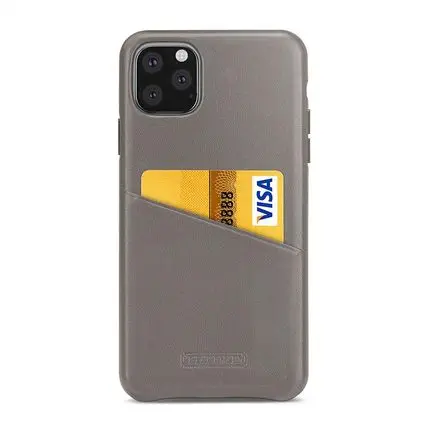 Роскошный чехол из натуральной кожи для iPhone 11 Pro Max, Ультратонкий защитный чехол для iPhone 11/11Pro, чехлы со слотом для карт