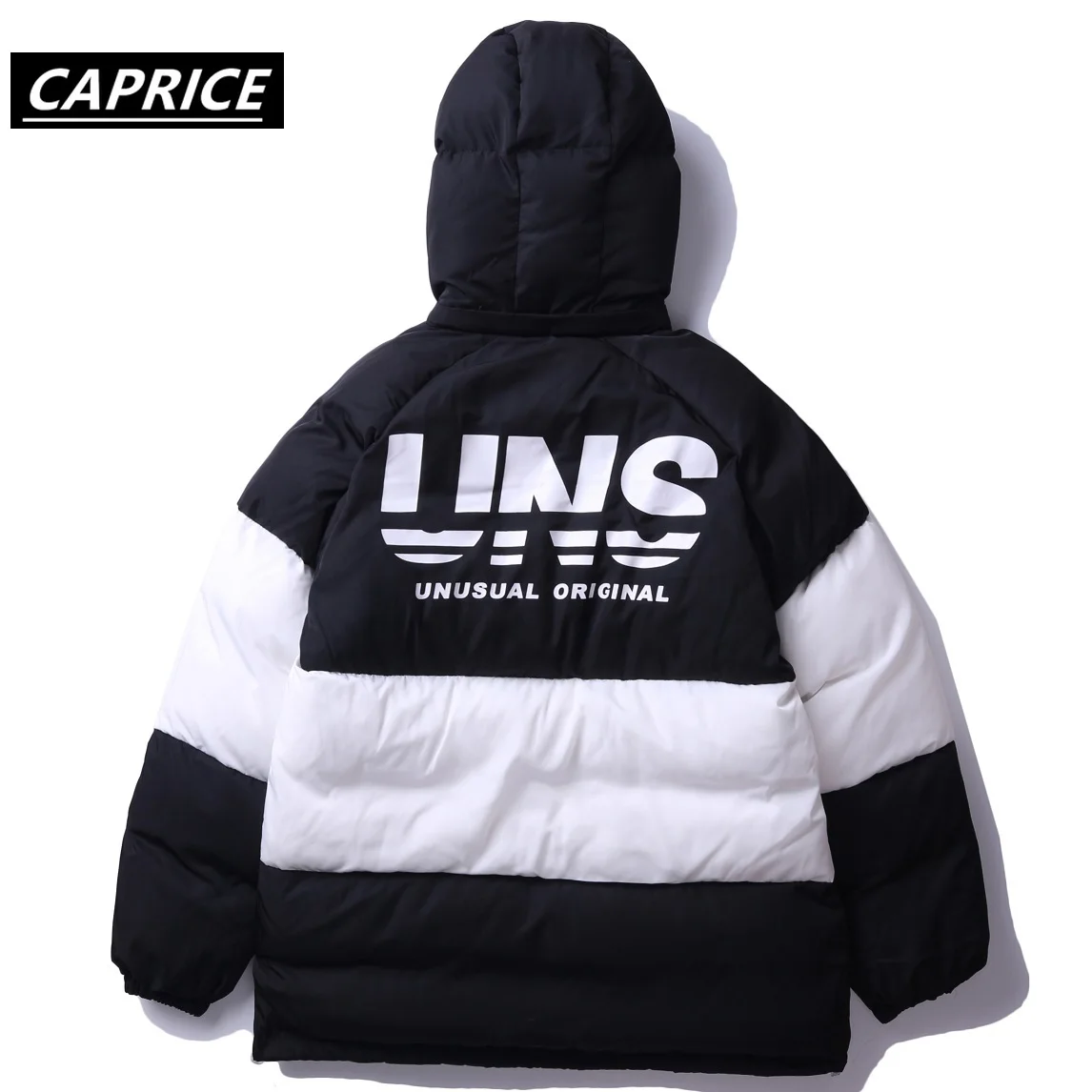 Мужские и женские зимние толстые парки в стиле хип хоп Harajuku цветная ветровка