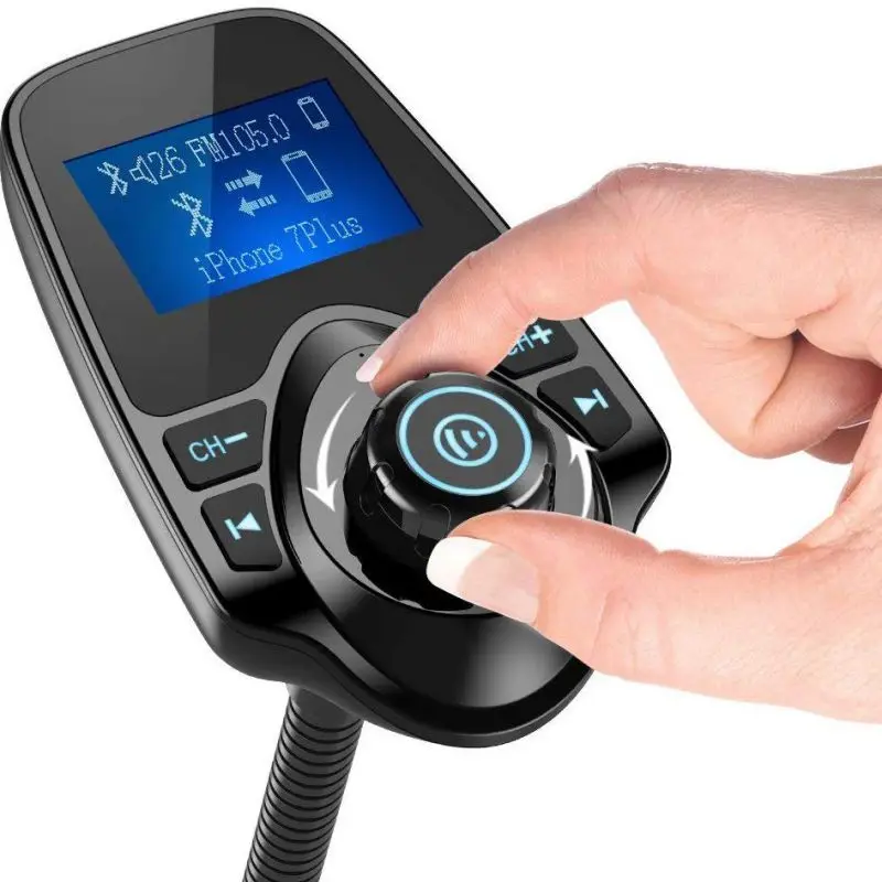Balight 1 шт. Bluetooth Автомобильный fm-передатчик аудио адаптер приемник беспроводной автомобильный комплект свободные руки