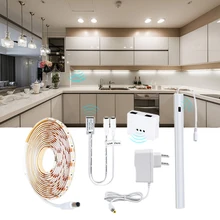 Кухонный Светильник с датчиком освещенности Armario, светильник под шкаф, подсветка в шкаф для ПК, ТВ, шкаф, шкаф, Домашний Светильник ing