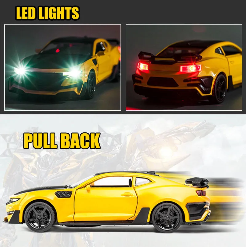 Коллекция 1/32 Литые и игрушечные автомобили Chevrolet игрушечный Camaro коллекционные