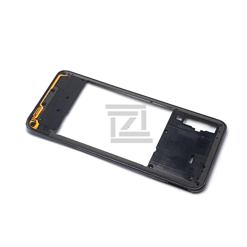 Для samsung Galaxy A50 A505 пластина средней рамы с ободком Корпус чехол Задняя Рамка Металлическая средняя Лицевая панель рамка запасные части