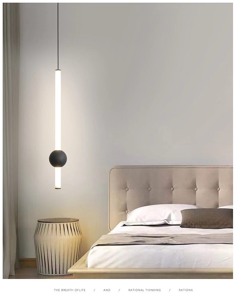 Современный подвесной светильник, креативный простой светодиодный подвесной светильник, Скандинавская спальня/столовая, подвесной светильник, Lampara Luminaria
