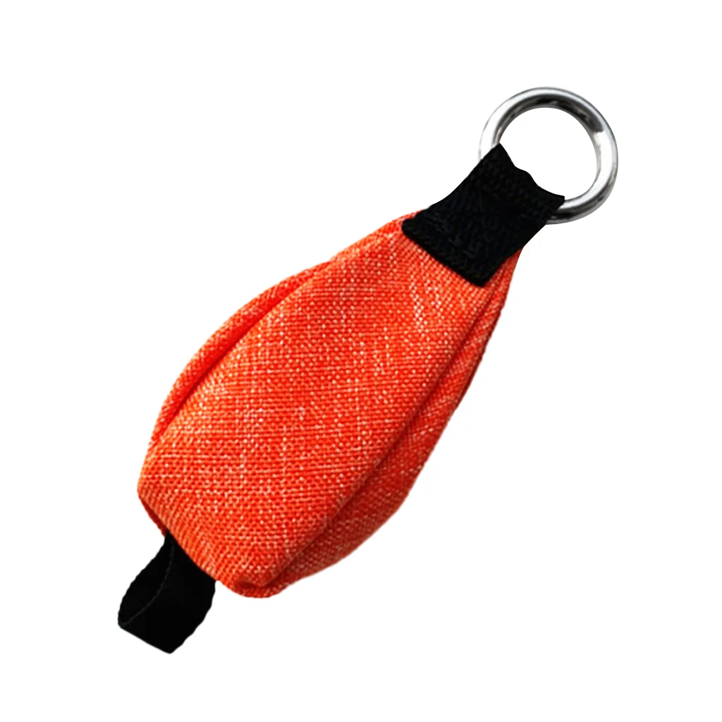 350g / 12.3oz Arborist Tree Surgeon Throw Weight Bag with 20mm Stainless Steel Ring Attach to Throw Line