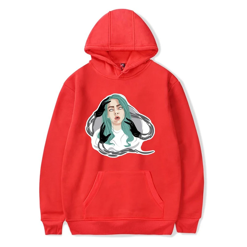 Для мужчин и женщин, Billie Eilish, пальто с капюшоном, Billie Eilish, толстовки с принтом для подростков, брендовая одежда, пуловер для мальчиков и девочек, приталенные толстовки