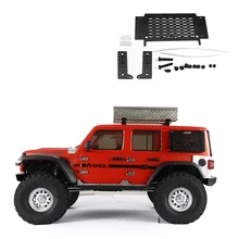 

DJ AXIAL SCX10 III Tool Box Camp Table Board Open Cover Folding Board Metal JEEP Wrangler RC Car Upgrade Accessories Parts