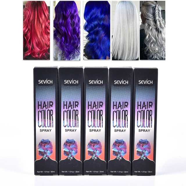 8 colors Disposable Hair Chalk Powder Temporary Hair Color Spray Pastel  Salon Styling Tool Hair Dye Color Paint Soft Accessories - AliExpress