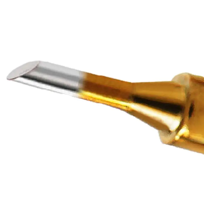 

Gold Color Lead-Free Soldering Iron Tip Internal Heating Replacement for 936 Solder Stations