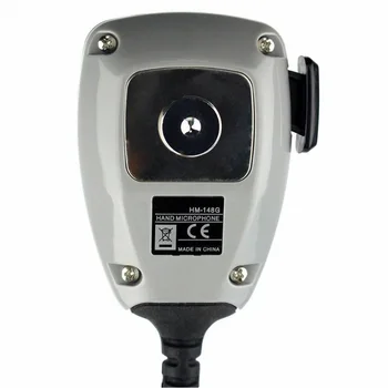 

HM-148G Practical Durable Self Grounding Handheld ABS Car Mounted Communication Ham Mic Speaker Mobile Radio For ICom Series