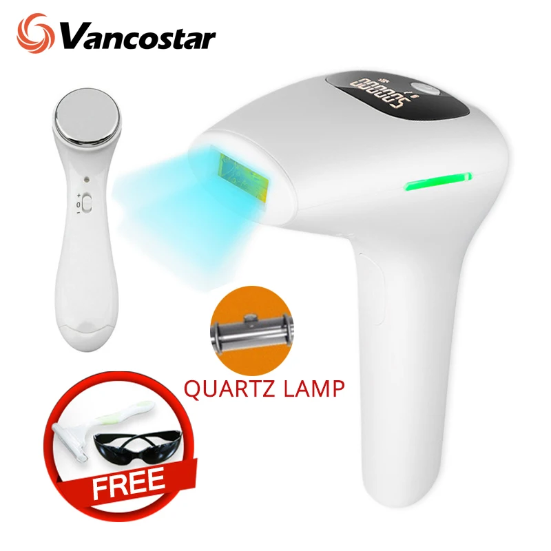 IPL лазерный эпилятор для удаления волос, 500000 вспышек, ЖК дисплей, постоянный Триммер бикини для мужчин и женщин, электрический эпилятор с лазером|Эпиляторы|   | АлиЭкспресс