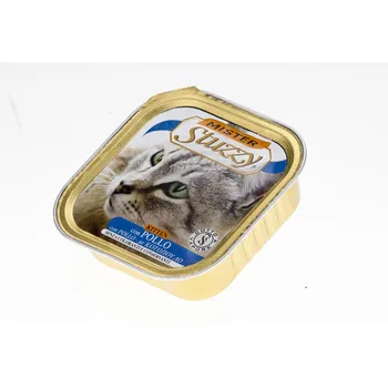 

Mister stuzzy cat canned food for kittens 100g, with chicken 32 PCs.