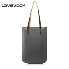 Женская сумка на плечо LOVEVOOK, наплечная сумка большого объёма для шоппинга, модные сумки в руках из искусственной кожи для дамы