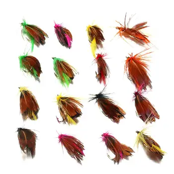 

320pcs/lot Insect Fly Fishing Lures Artificial Fishing Bait Feather Hooks Carp Fishing Bait For Fishing Accessriose