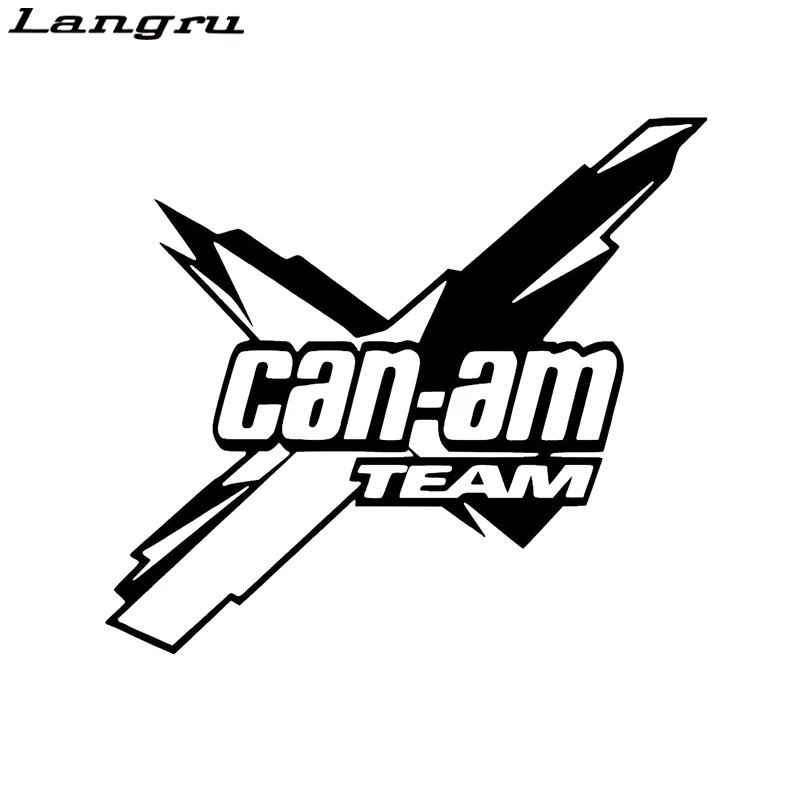 

Langru 18*16.1cm Can-am Team Sticker Vinyl Decal New Style Car Accessories Jdm