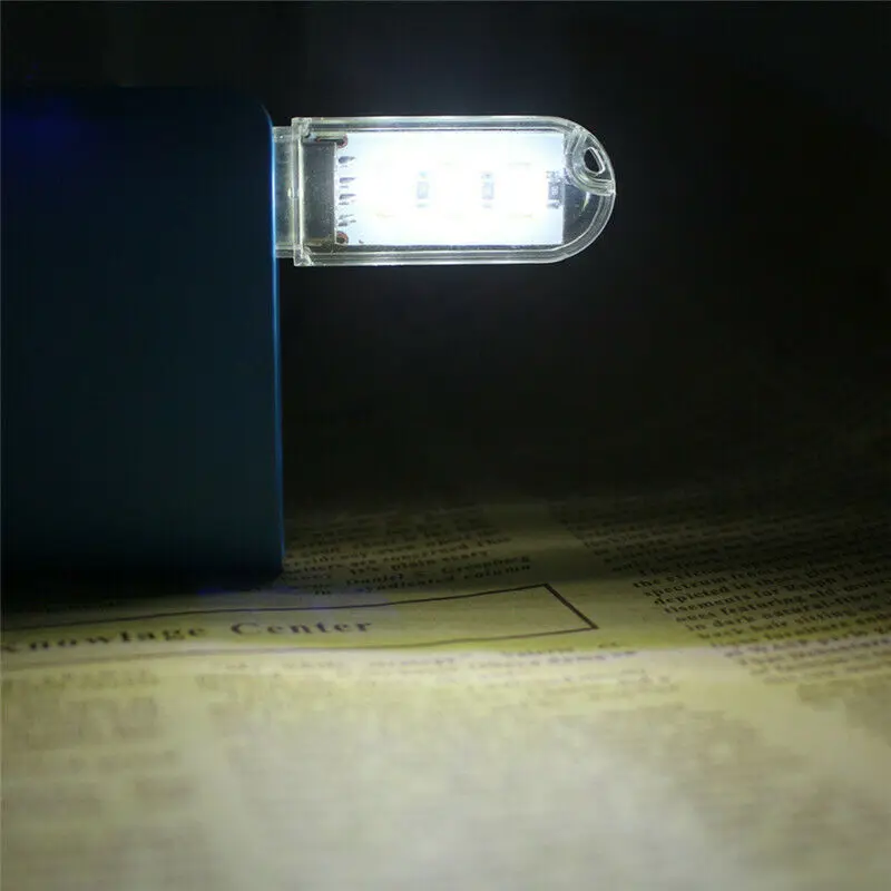 2 шт. USB СВЕТОДИОДНЫЙ светильник для книг s 3 светодиодный SMD 5730 5 В вход питания