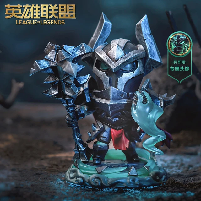 Genuine league of legends mordekaiser o ferro revenant luminoso dos  desenhos animados jogo garagem kit boneca animação ornamento luz modelo -  AliExpress