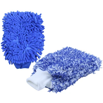 

1x Soft Car Cleaning Glove Car Wash Gloves Maximum Absorbancy Glove Microfiber Premium Car Wash Mitt & 2X Premium Microfiber Che
