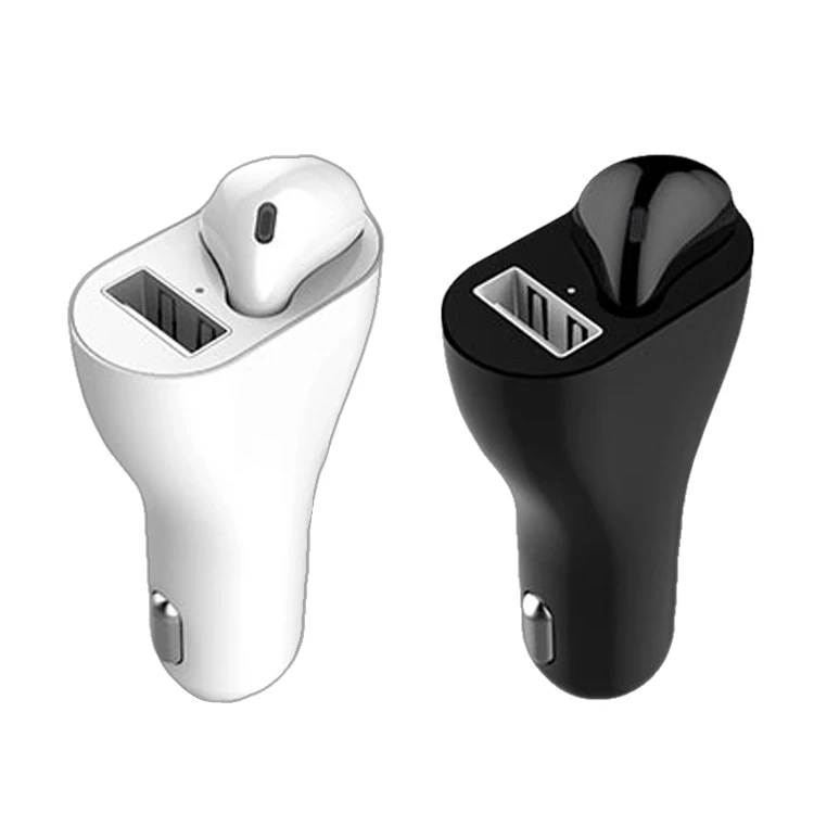 

Wireless Earbuds Car Charger 2-in-1 Bluetooth 5.0 QC 3.0 Hifi Stereo Business Earphone for Xiaomi Samsung iPhone OnePlus Google