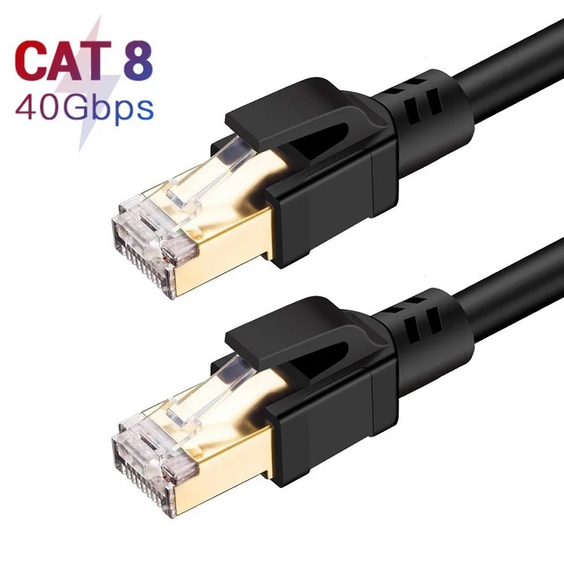 Сетевой патч-корд Cat8 SSTP, 40 Гбит/с, RJ45 ► Фото 3/6