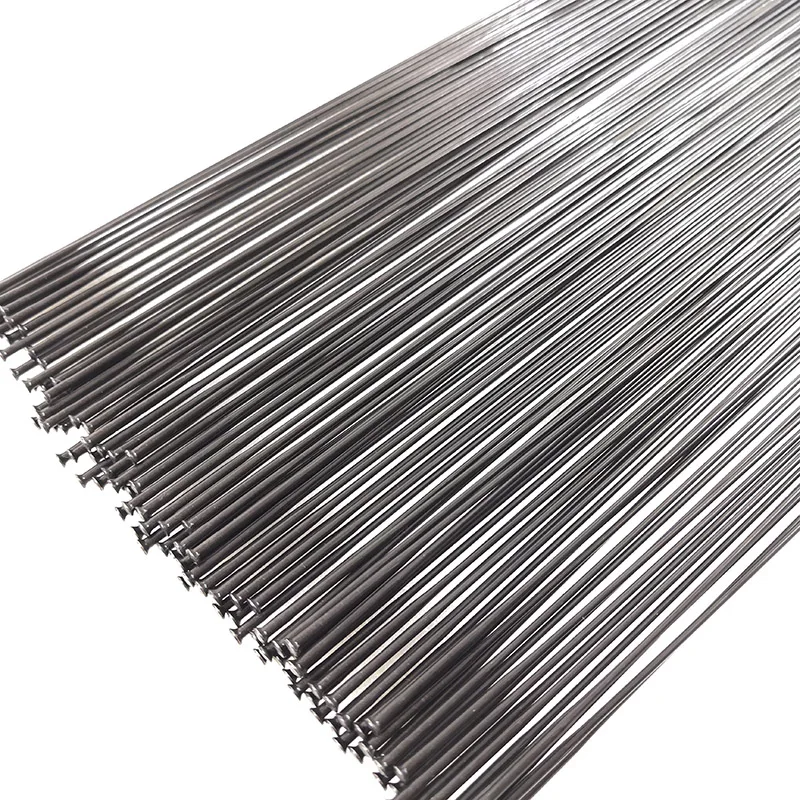 

Light Pillar TB2015 14G Round Spokes Black PSR Triple Butted Stainless J bend Straight Pull Spokes 2.0 -1.5 rays