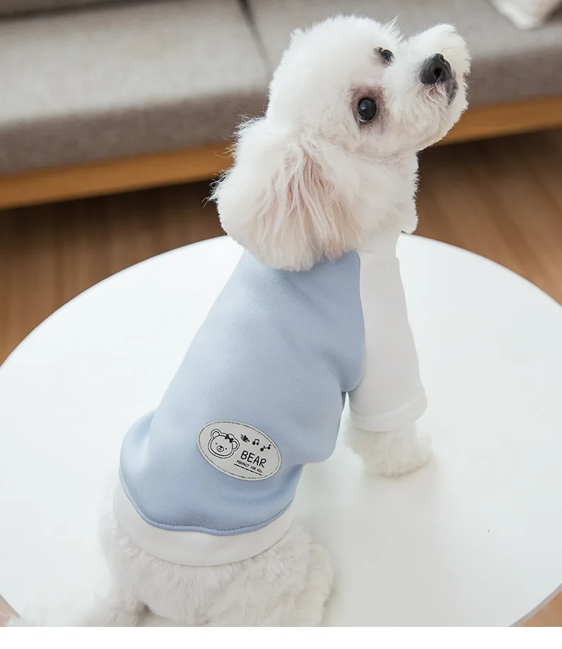 Teddy Bichon VIP Pomeranian Small Dog Puppy Pet Spring And Summer Stripes Dog Legs Clothes Spring