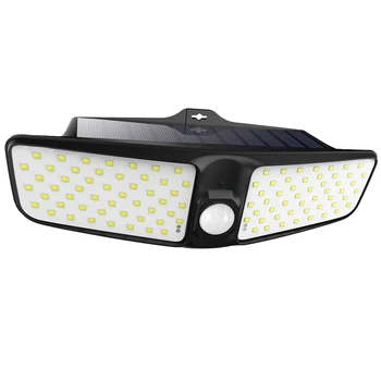 

Solar Wall Lights Motion Sensor Security Light IP65 Waterproof, 1500 Lumens, Outdoor Lighting for Gardens driveways Garage Fence