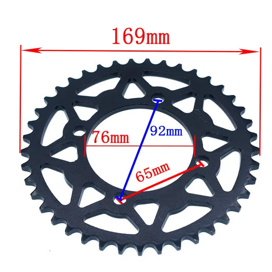 41 Tooth Rear Sprocket 54mm center hole for ATV DIRT BIKE Pit Bike #428 chains 