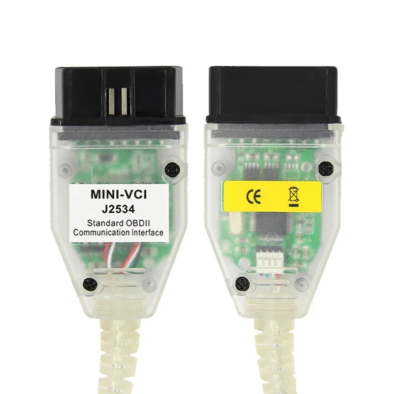 Диагностический мини-разъем для TOYOTA TIS Techstream minivci FTDI для J2534 OBD2 Диагностический кабель автомобильный диагностический автомобильный инструмент K+ может считыватель кодов
