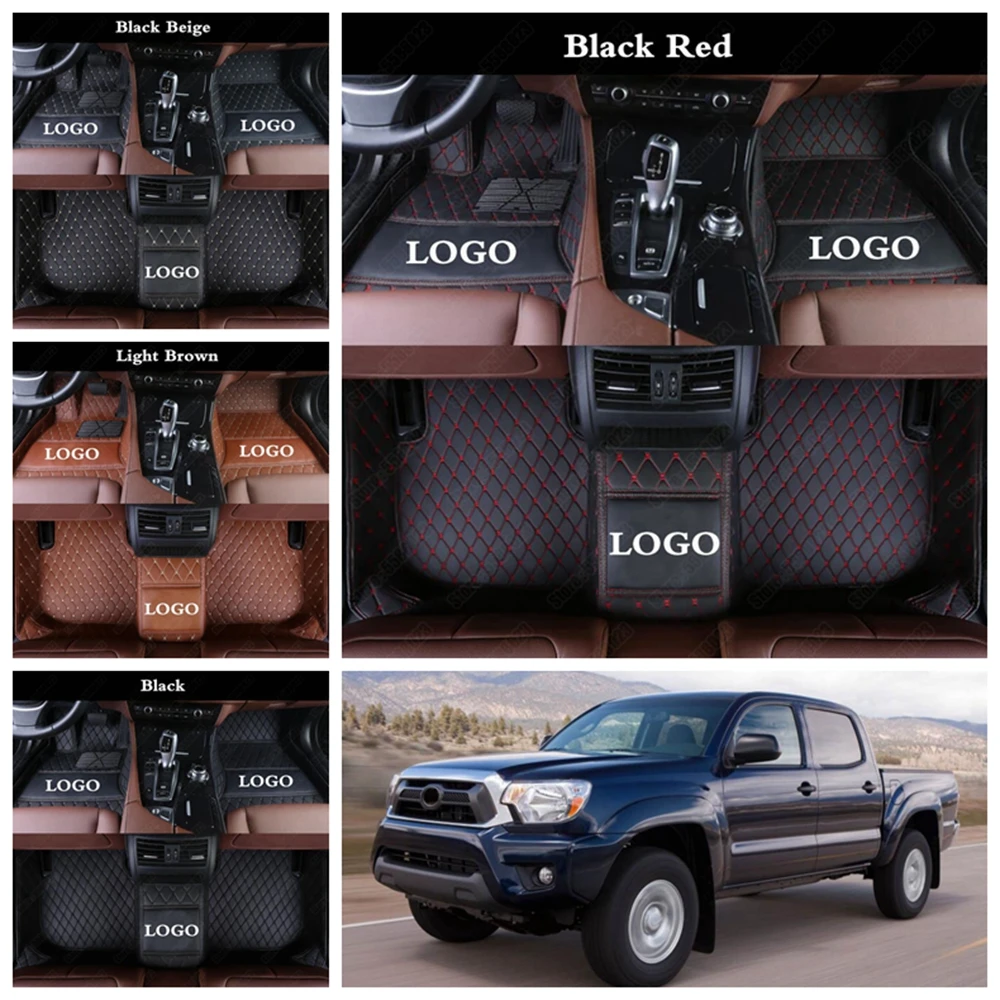 Кожаные автомобильные коврики Antiwear под заказ для Toyota Prado CROWN 86 ключ Camry Avalon Corolla Land