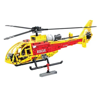 

7063 Technic Helicopter building blocks DIY Educational Bricks toys for children Boy Game Kids toys Christmas gifts