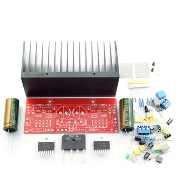 

2.0 TDA7293 Home Heatsink HIFI Stable DIY Amplifier Board Set Accessories Super Power Dual Channel Stereo Audio Metal Durable