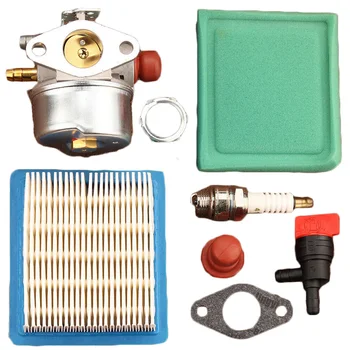 

For Tecumseh Carburetor Kit OHH60 OHH65 5HP 6HP Spark plug Carb gasket