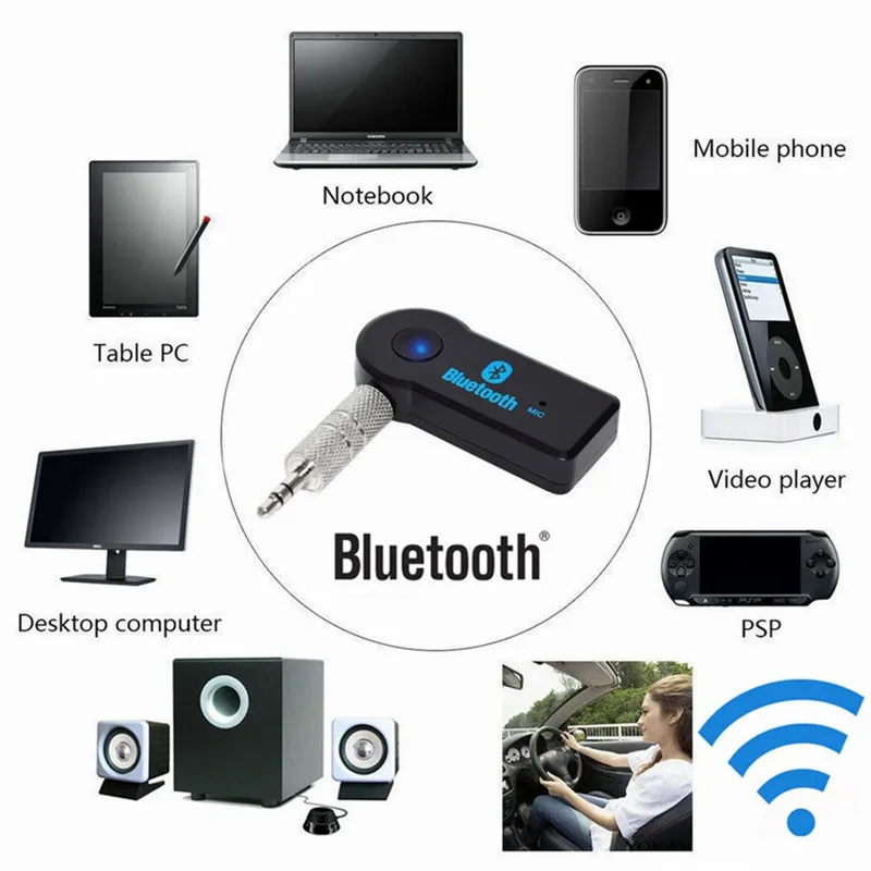 Bluetooth AUX мини аудио приемник автомобильные аксессуары для Toyota Corolla RAV4 Subaru XV Chevrolet Cruze Aveo Saab Dacia