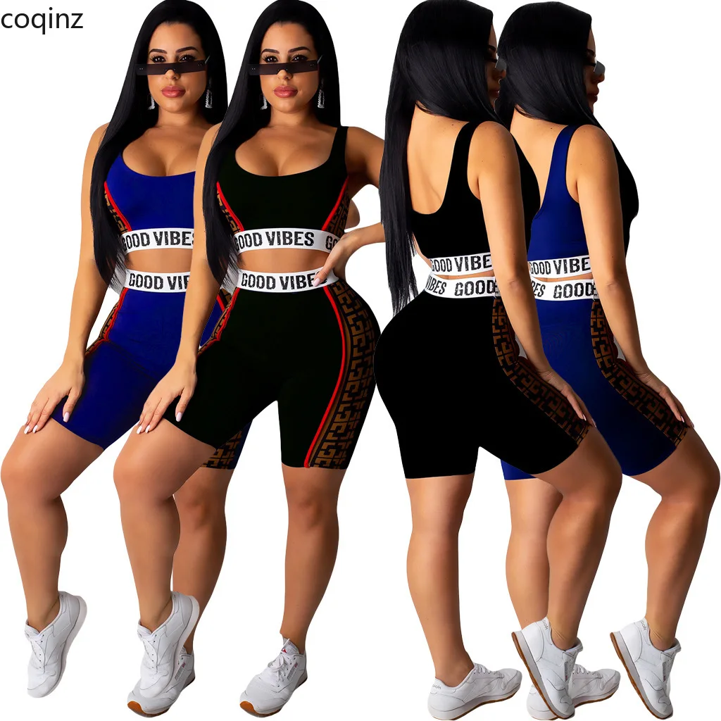 Plus Size Summer Two Piece Set Crop Top and Shorts 2 Piece Set Women Club Outfits Matching Sets Ropa Para Mujer A8164