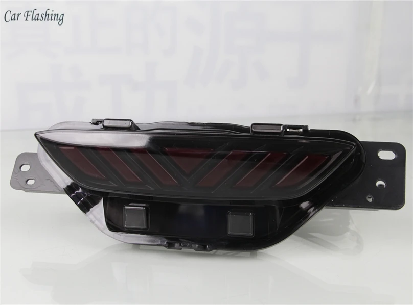 CSGJMY 1 шт. для TOYOTA C HR CHR 2016 2017 2018 2019 светодиодный задний бампер светильник s