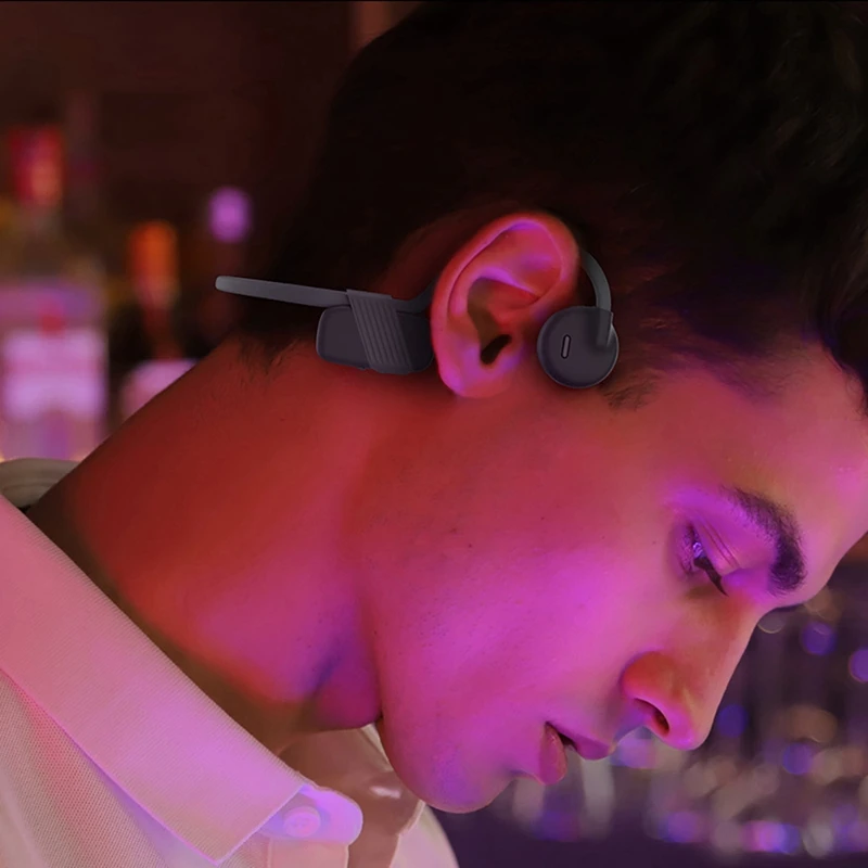 Bone Conduction Bluetooth Headset Wireless Bluetooth 5.1 Headset Sports Waterproof Headphone BH318