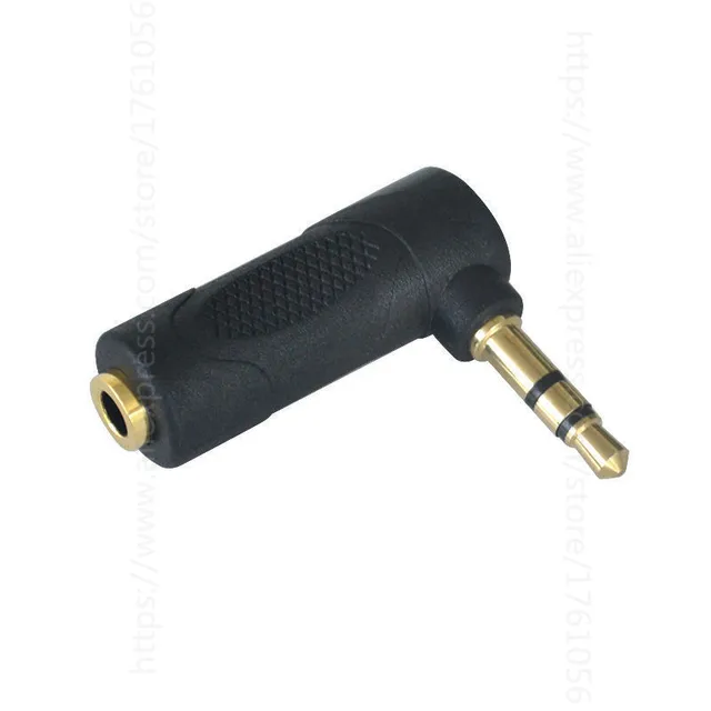 Adattatore Jack Audio 3,5 Mm 90° - Maschio/Femmina Stereo, 2 Pezzi, Per Cuffie E Smartphone - Foto 7