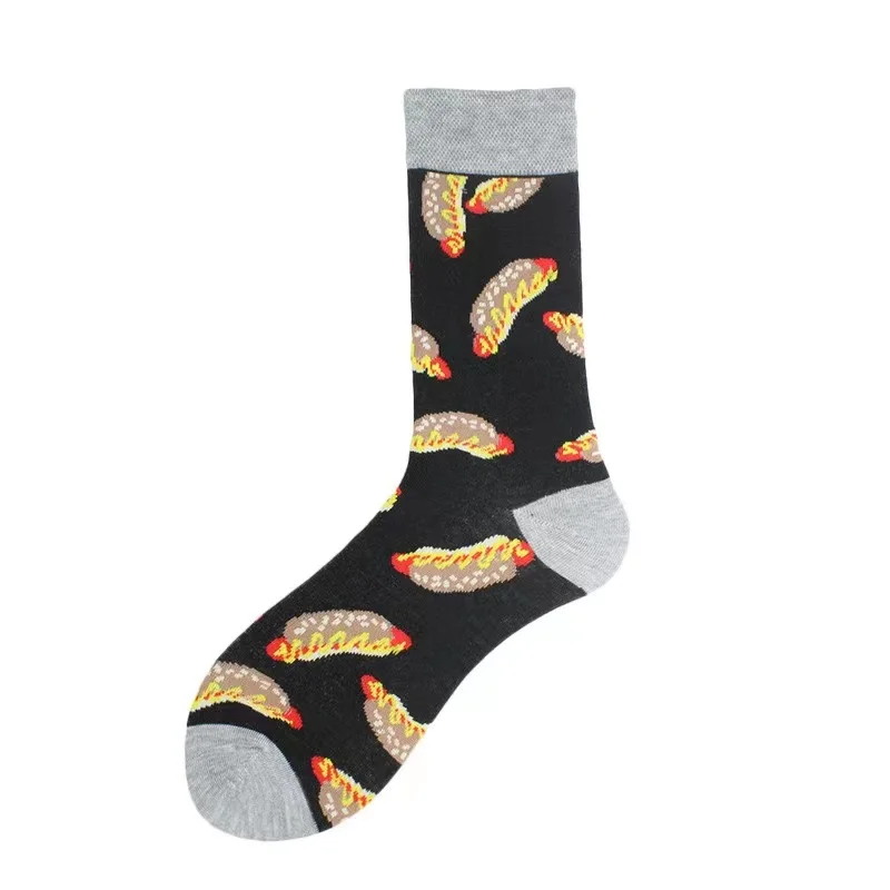 Fashion Cotton Men Socks Breathable All Seasons Socks Comfortable Socks