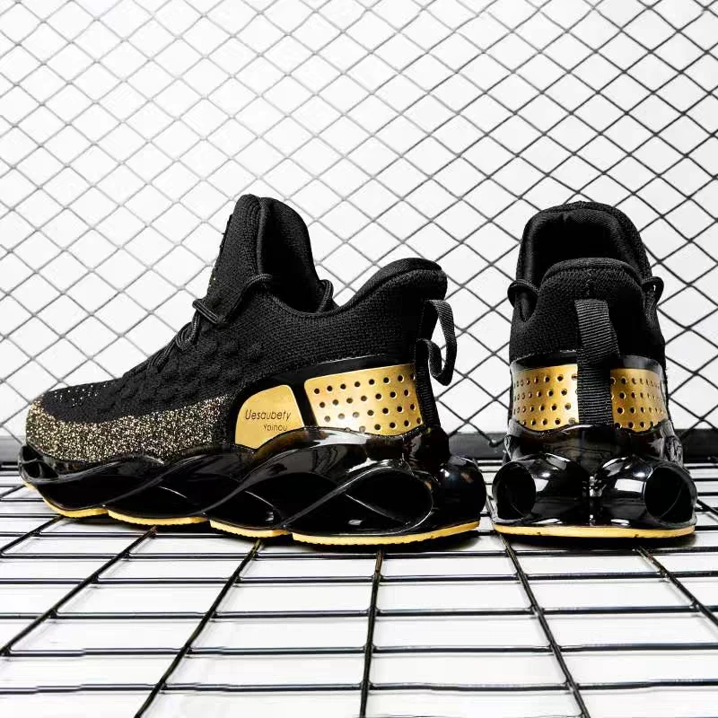 حار بيع جديد بليد احذية الجري للرجال تنفس لينة أحذية للمشي توسيد المدربين اللياقة البدنية الرياضة أحذية رياضية Zapatillas|الاحذية|   - AliExpress