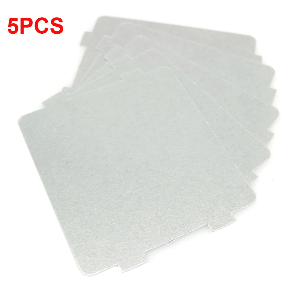 5 Pcs 9.9cm*10.8cmcm Spare parts thickening mica Plates microwave ovens sheets for Galanz Midea Panasonic LG etc.. magnetron cap 2pcs 15 12cm spare parts for microwave ovens mica microwave mica sheets for midea magnetron cap microwave oven plates