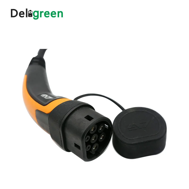 IEC62196-2 Type2 к Type2 5 м однофазный 16A 32A EV вилки провода разъемы для Tesla EV зарядный кабель