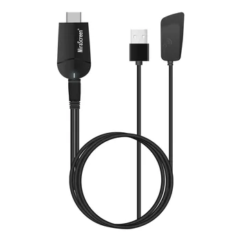 

EPULA 2019 New USB Adapter Mirascreen Wireless Display Adapter, WiFi HDMI Converter DualCore H.265/HEVC O23