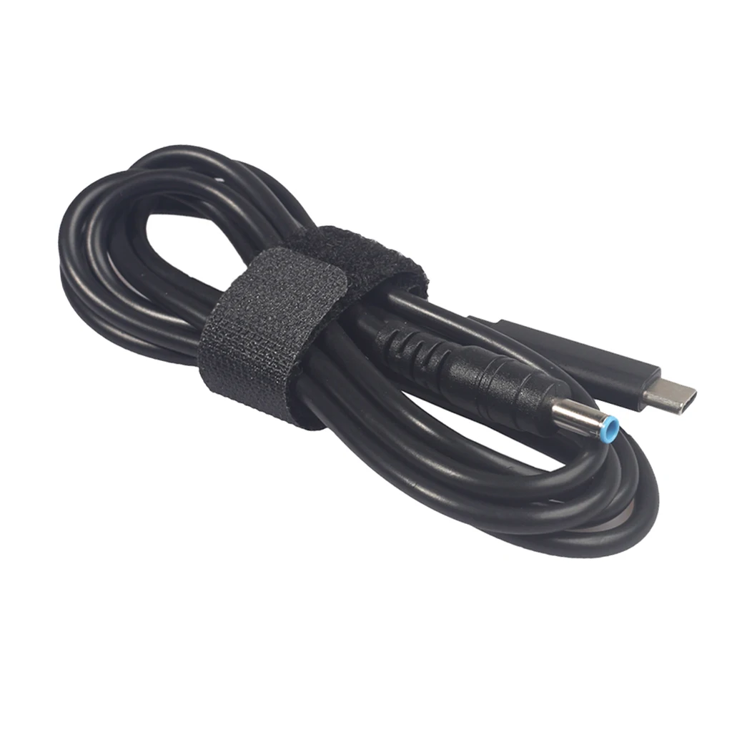 USB Type C to 4.5x3.0mm Plug PD Charging Cable Power Adapter for PC