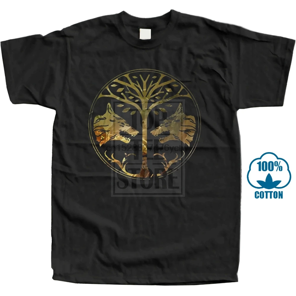 Hot Topic Men Newest 2018 Fashion Definite Myself MenDestiny Tree Banner Art Design T Shirt | Мужская одежда