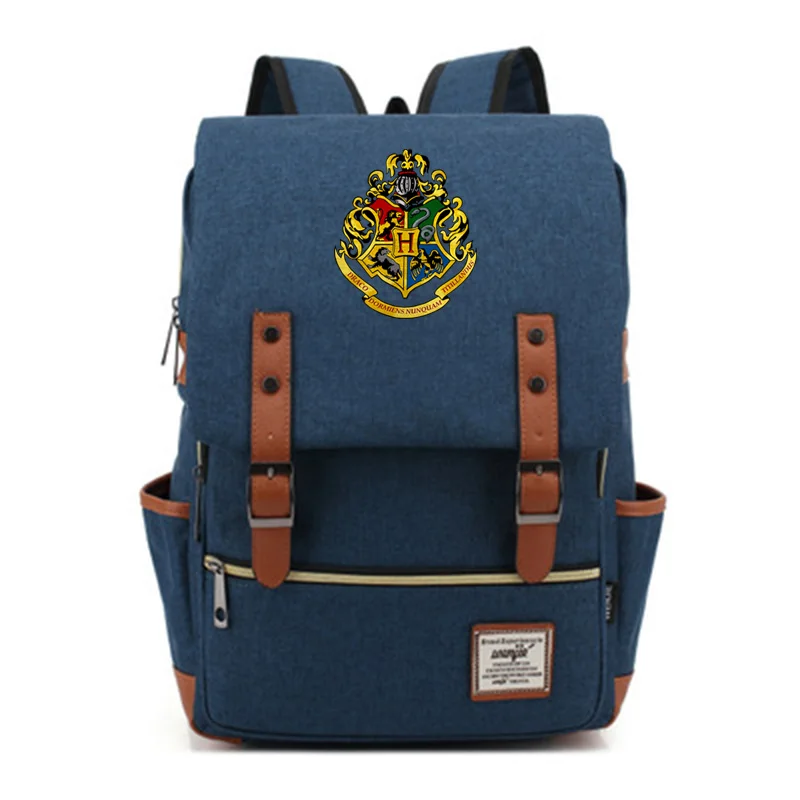 Хит для Vip Link Magic Hogwarts Ravenclaw Слизерин Гриффиндор для мальчиков и девочек портфели для подростков сумки рюкзаки для женщин и мужчин - Цвет: 03