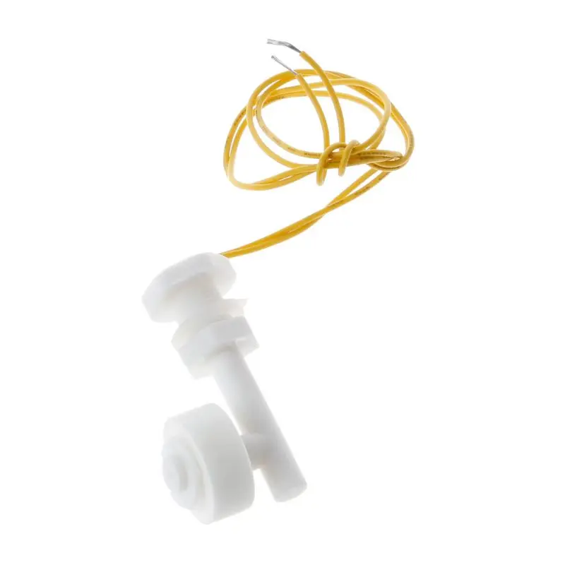 Water Level Switch Water Level Sensor White PP Right Angle Float Switch Sense The Level Of Liquid