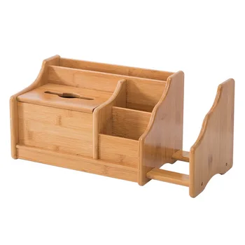 

Home Storage & Organization Storage Boxes Bins Desktop Storage Tissue Box Office Bookshelf Remote Control Storage box oragnizer